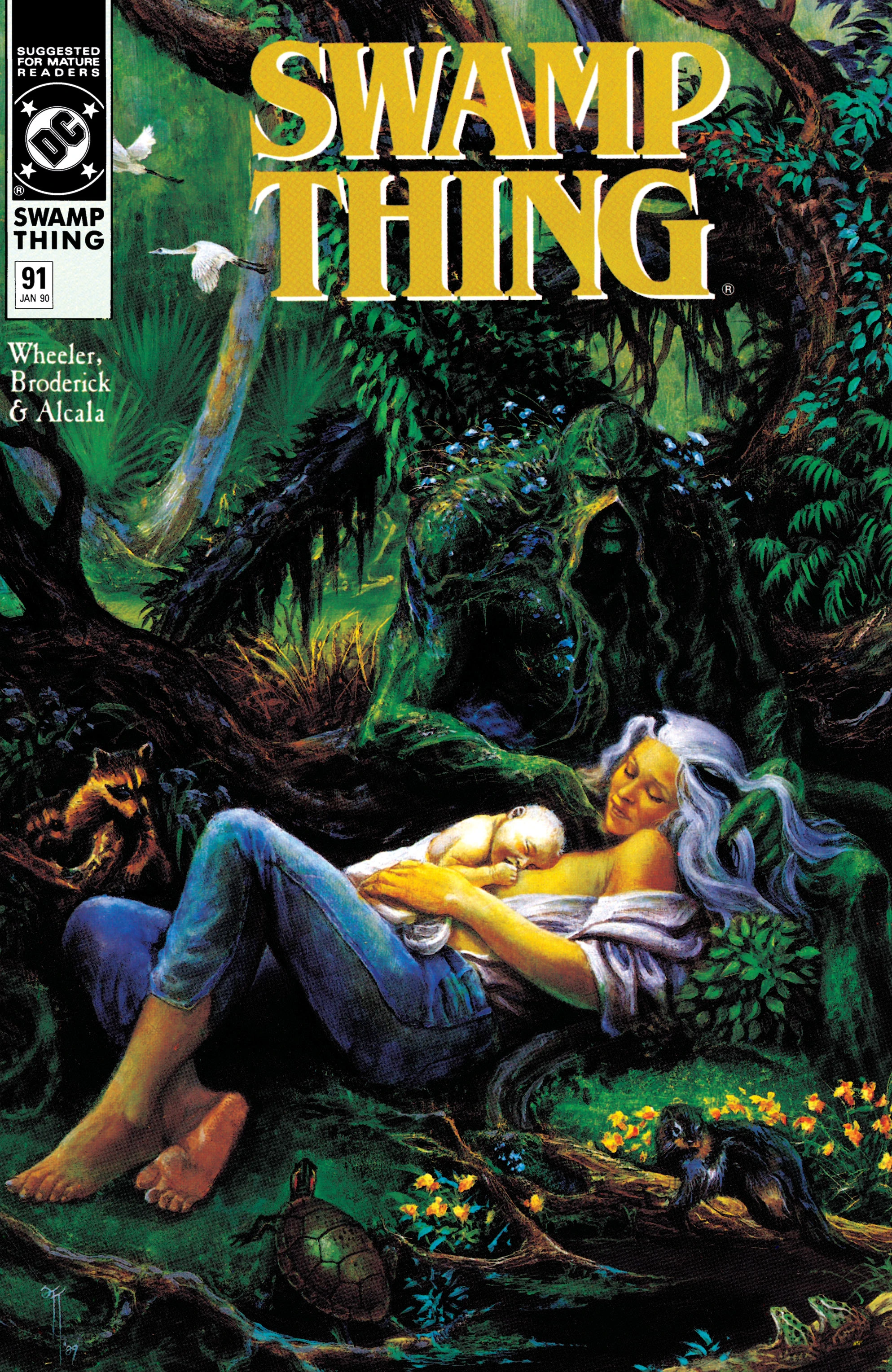 Swamp Thing #91 (DC, 1989 — Cover A) cover